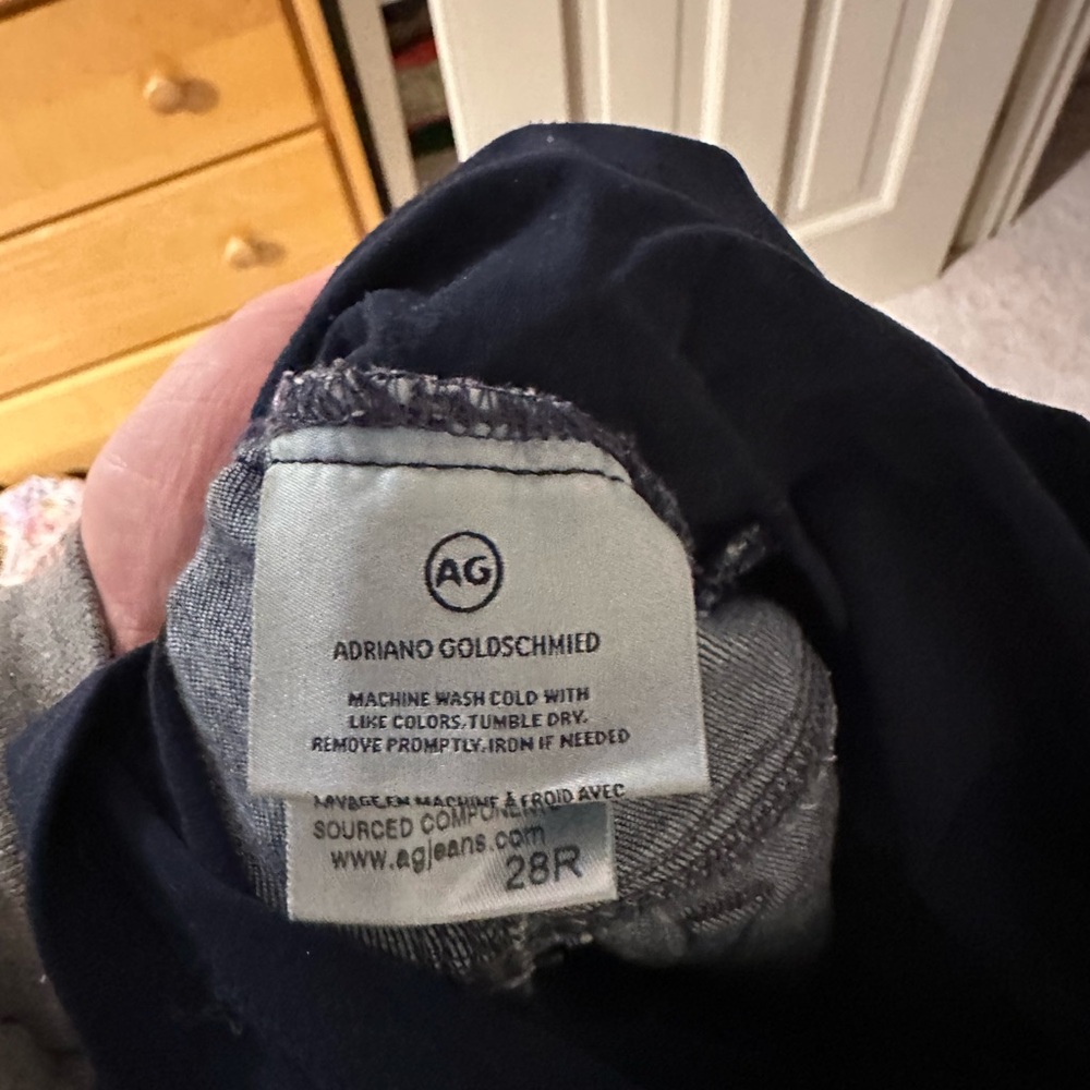 AG Adriano Goldschmied Dark Blue Jeans